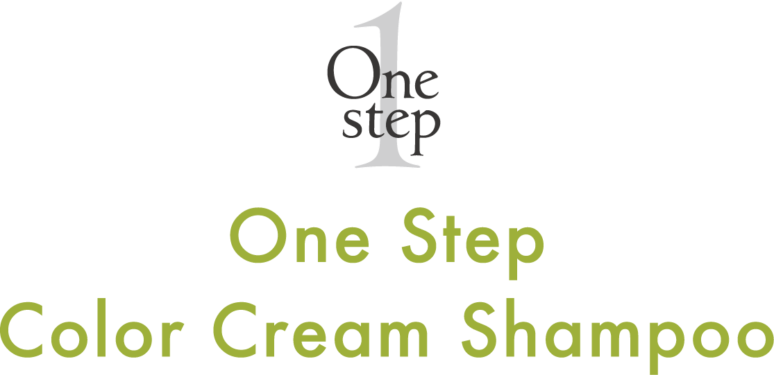 One Step Color Cream Shampoo